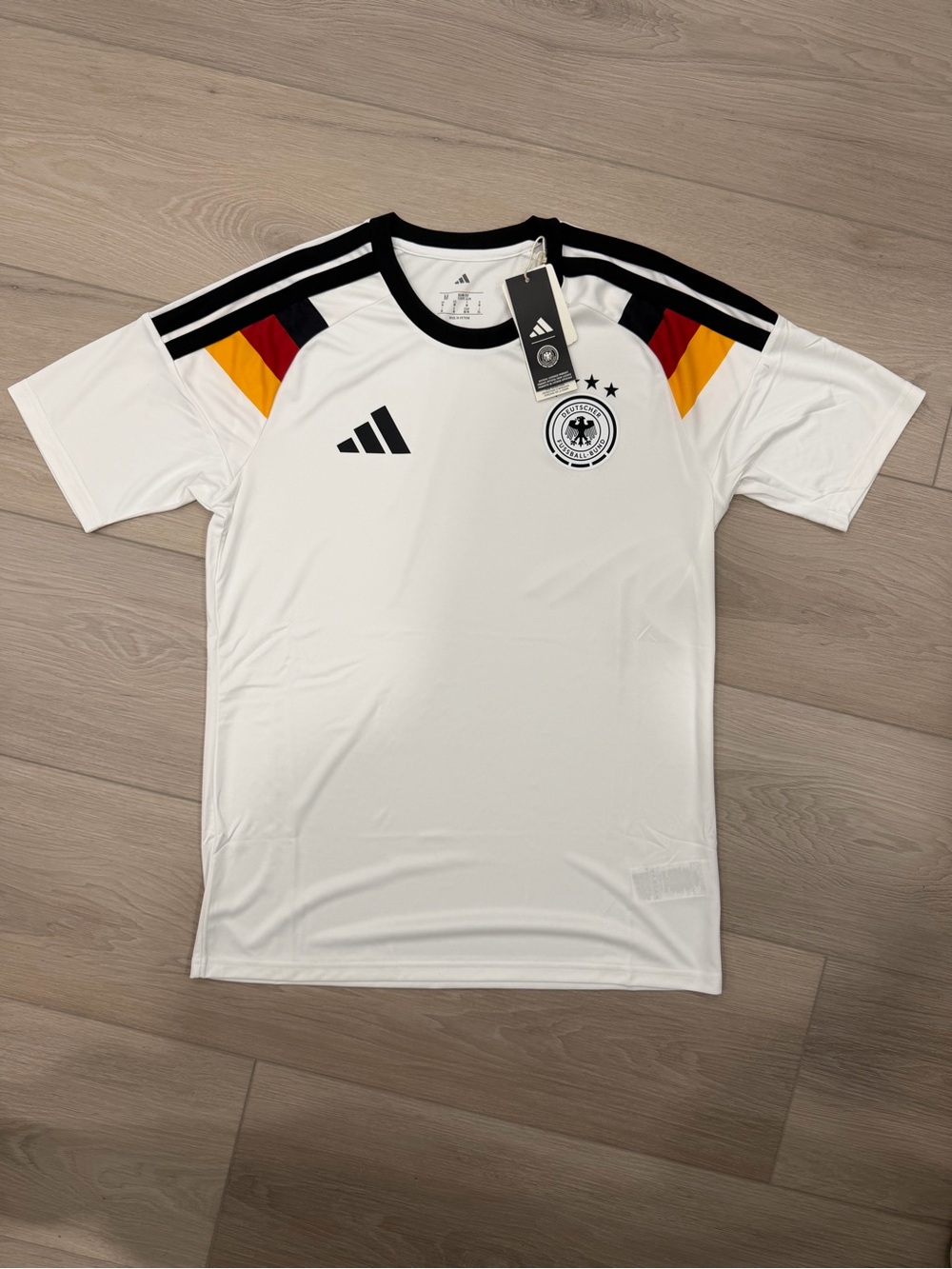 Adidas DFB GERMANY World Cup HOME FAN JERSEY Sz M JZ4556 White Men’s Soccer NWT